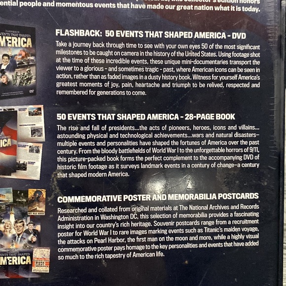 NEW: Flashback: Events that Shaped America - DVD Box Set - Picture 3 of 5